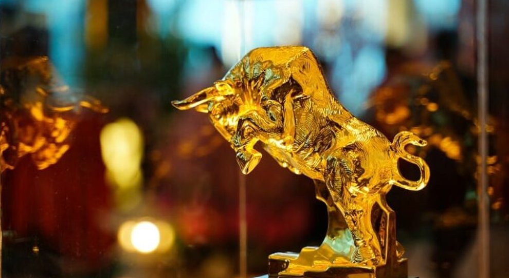 The Golden Bull Award trophy