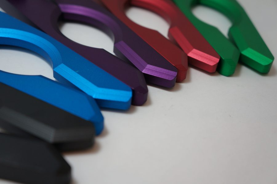 Precision anodized machined components