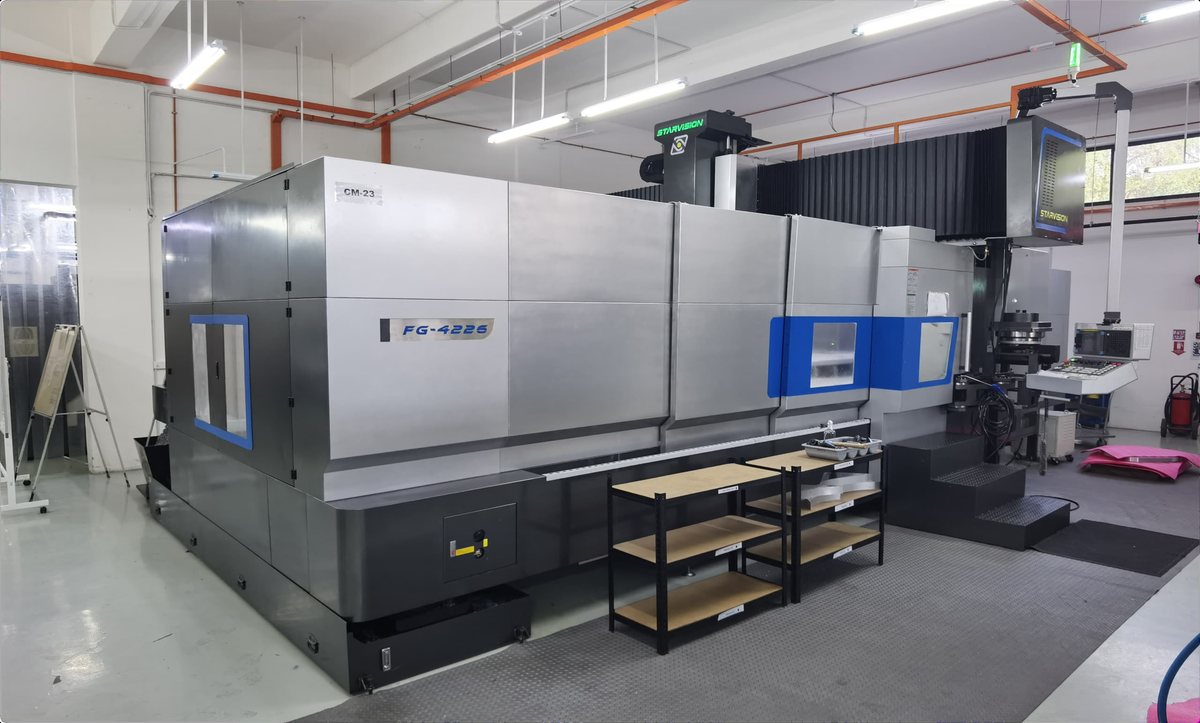 4 metre double-column machining centre